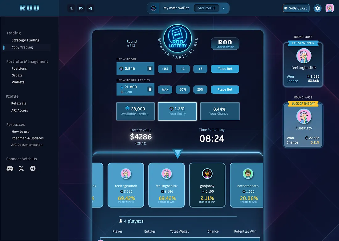 Roo Lottery — Part 1